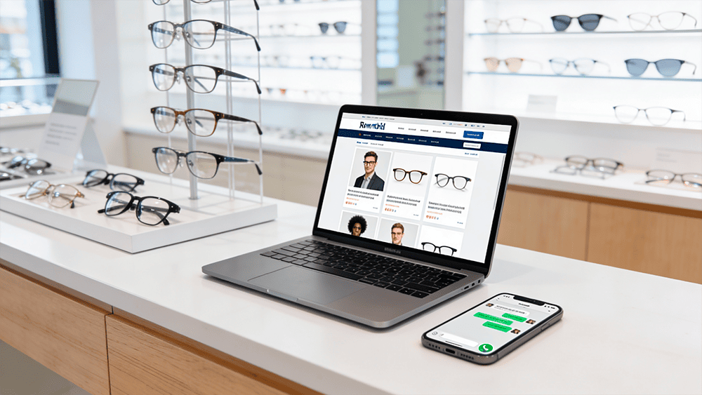 Ótica Omnicanal: Como integrar loja física, e-commerce e atendimento digital 2 otica omnicanal