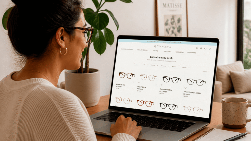 Ótica Omnicanal: Como integrar loja física, e-commerce e atendimento digital 1 otica-omnicanal