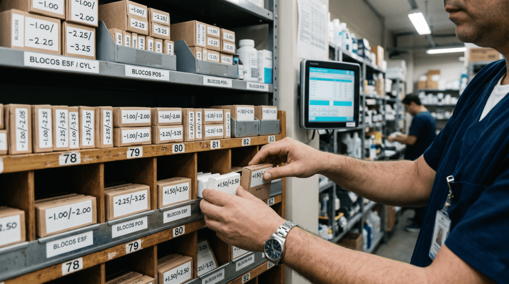 Estoque De Lentes No Laboratório Óptico: Como Evitar Ruptura Sem Parar A Produção Estoquedelentesnolaboratoriooptico